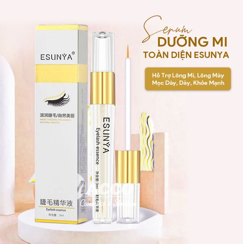 Thiết kế và bao bì của dưỡng mi Esunya