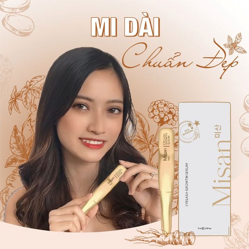 Ưu điểm nổi bật của tinh chất dưỡng mi Misan